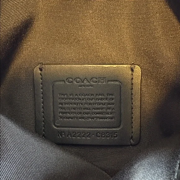Coach, leather bucket bag with gun metal hardware extra Crossbody strap!